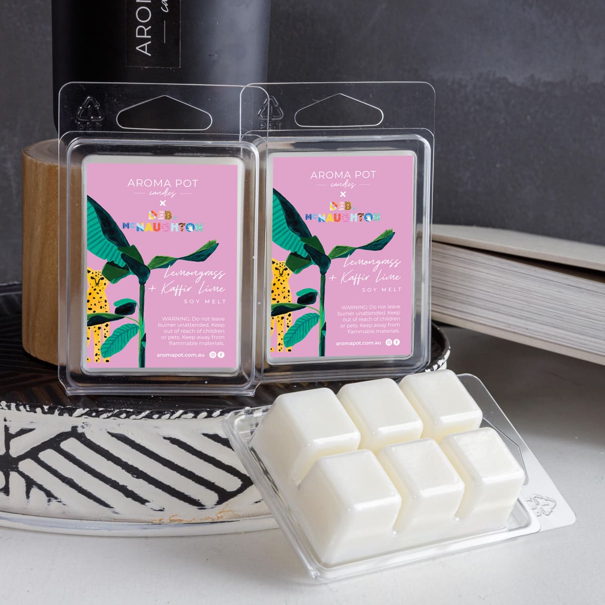 Aroma Pot Candles Lemongrass and Kaffir Lime Soy Melt