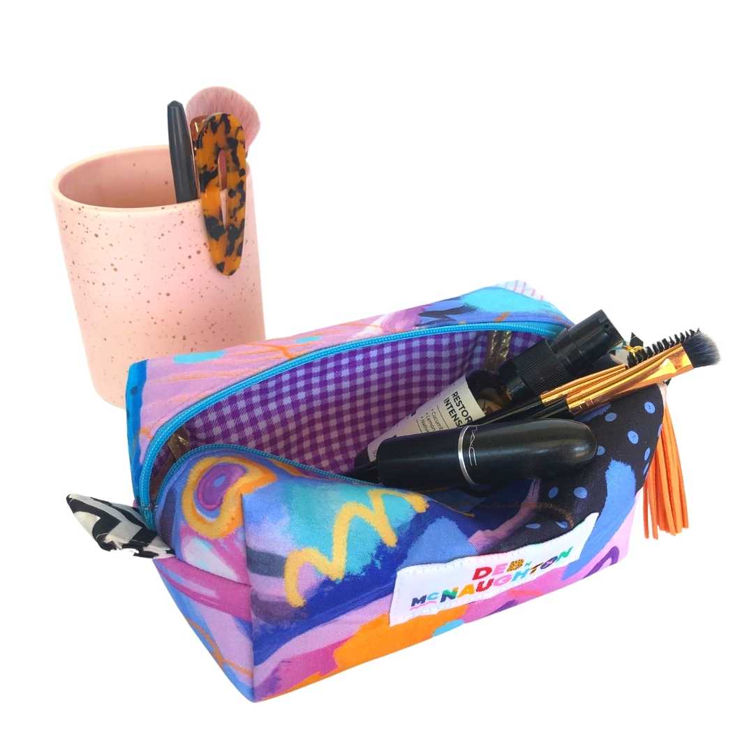 Deb McNaughton BOXY Cosmetic Bag