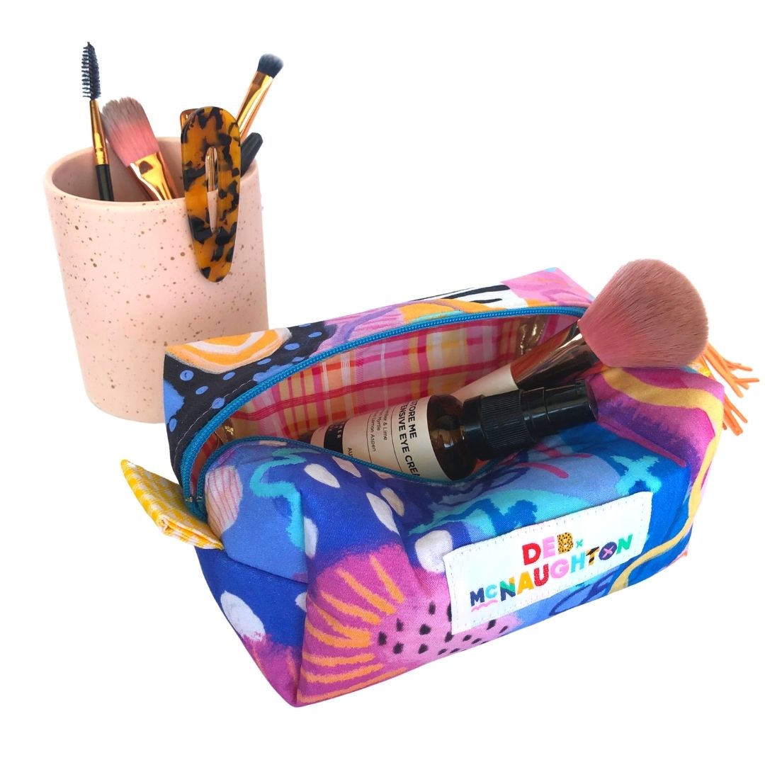 Deb McNaughton BOXY Cosmetic Bag