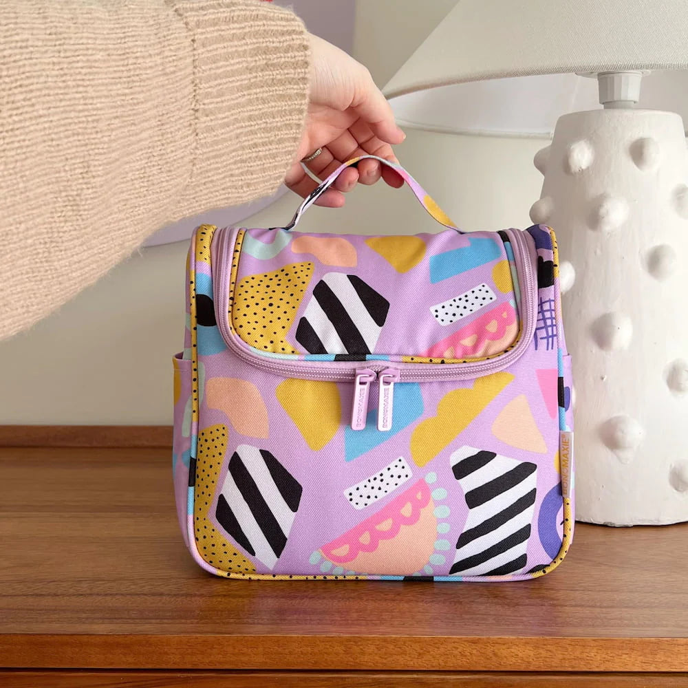 Bon Maxie Eye Love Purple Travel Toiletry Bag