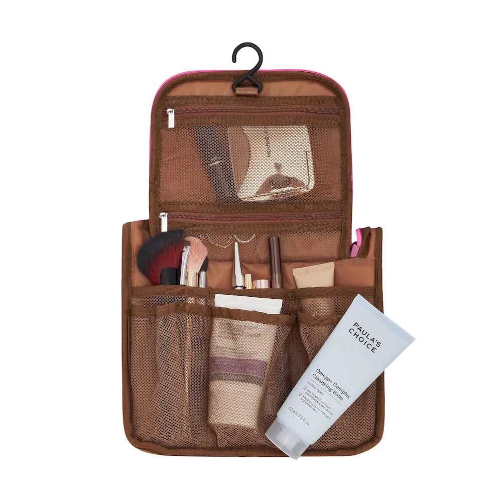Bon Maxie Eye Love Purple Travel Toiletry Bag