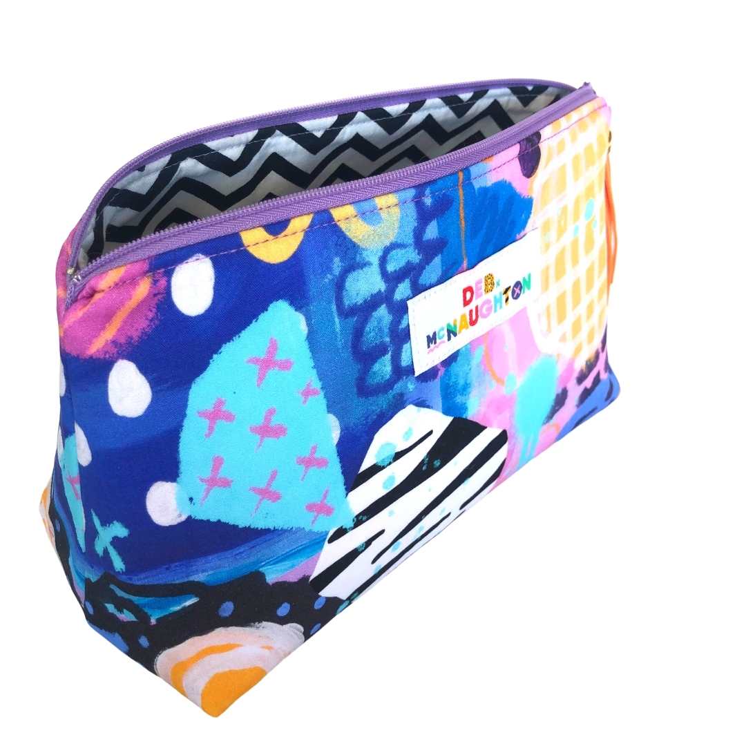 Deb McNaughton Large Cosmetic Bag