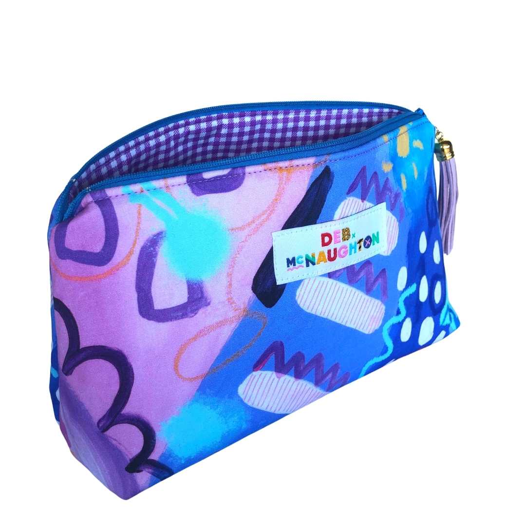Deb McNaughton Large Cosmetic Bag
