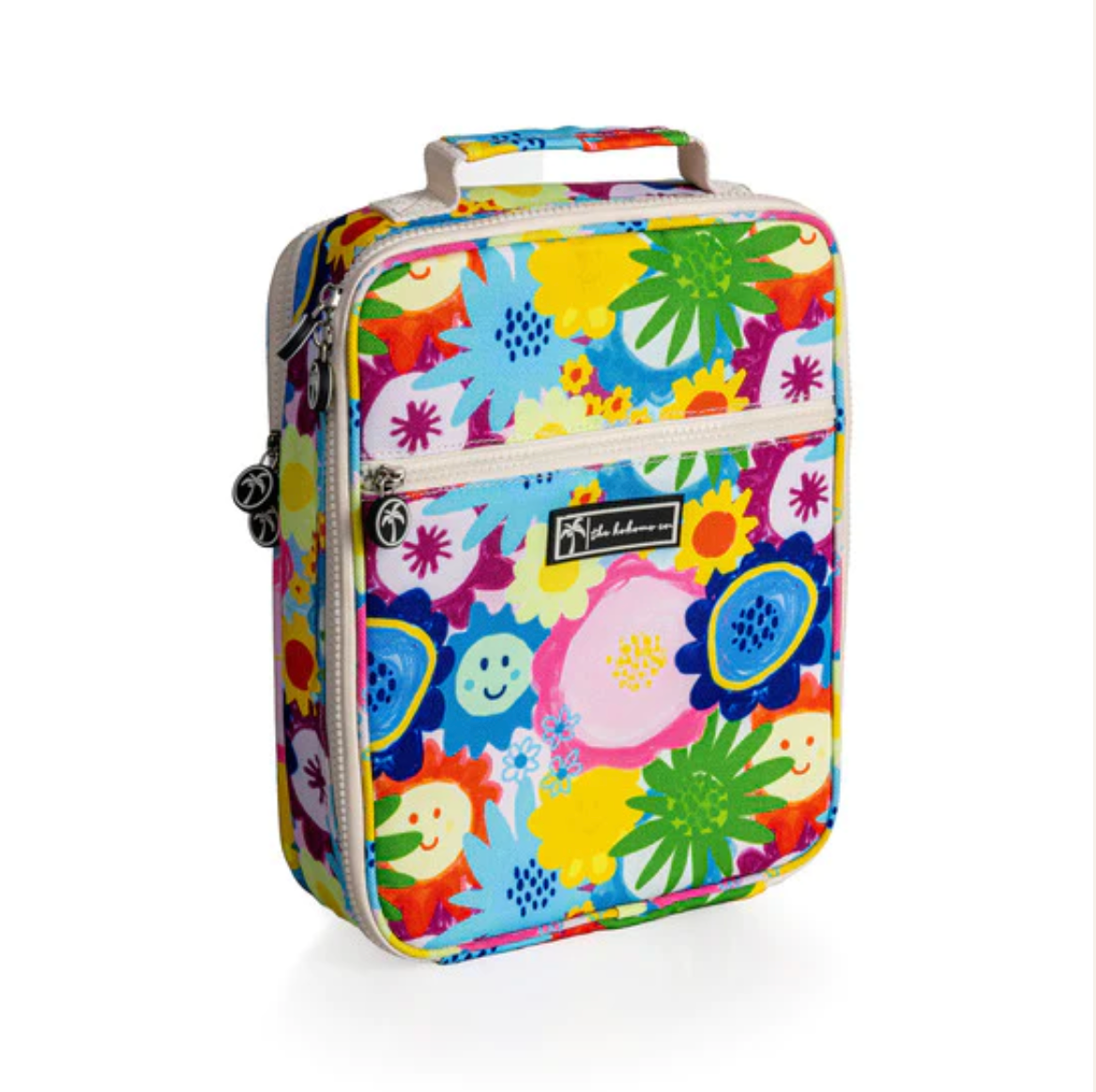 The Kokomo Co Lunch Bag - Happy Flowers
