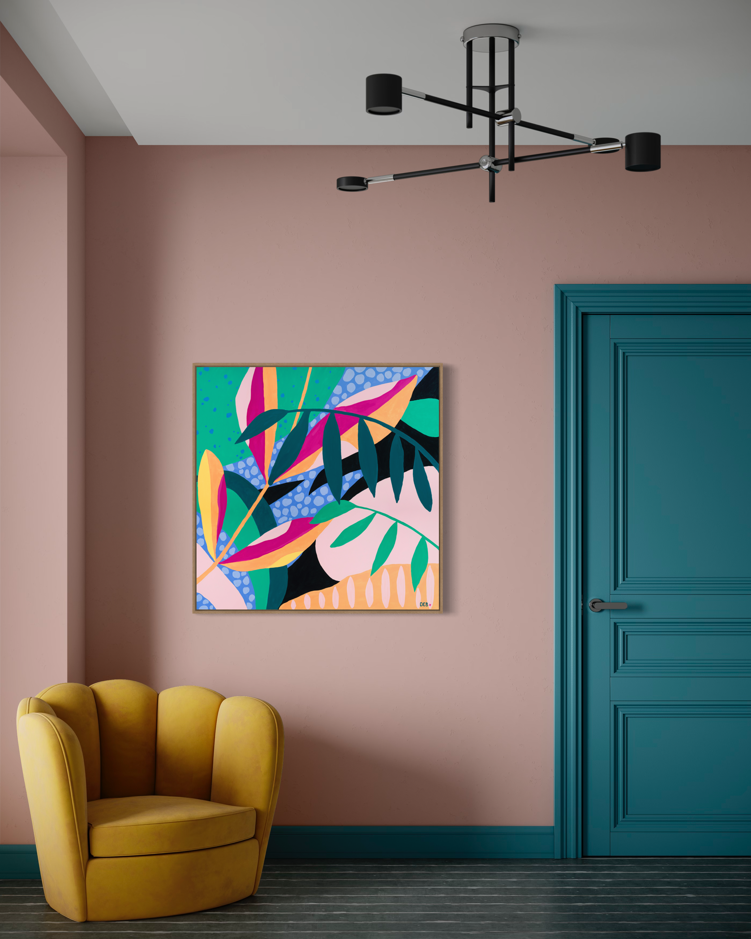 Meet Me at the Waterhole - Original Art