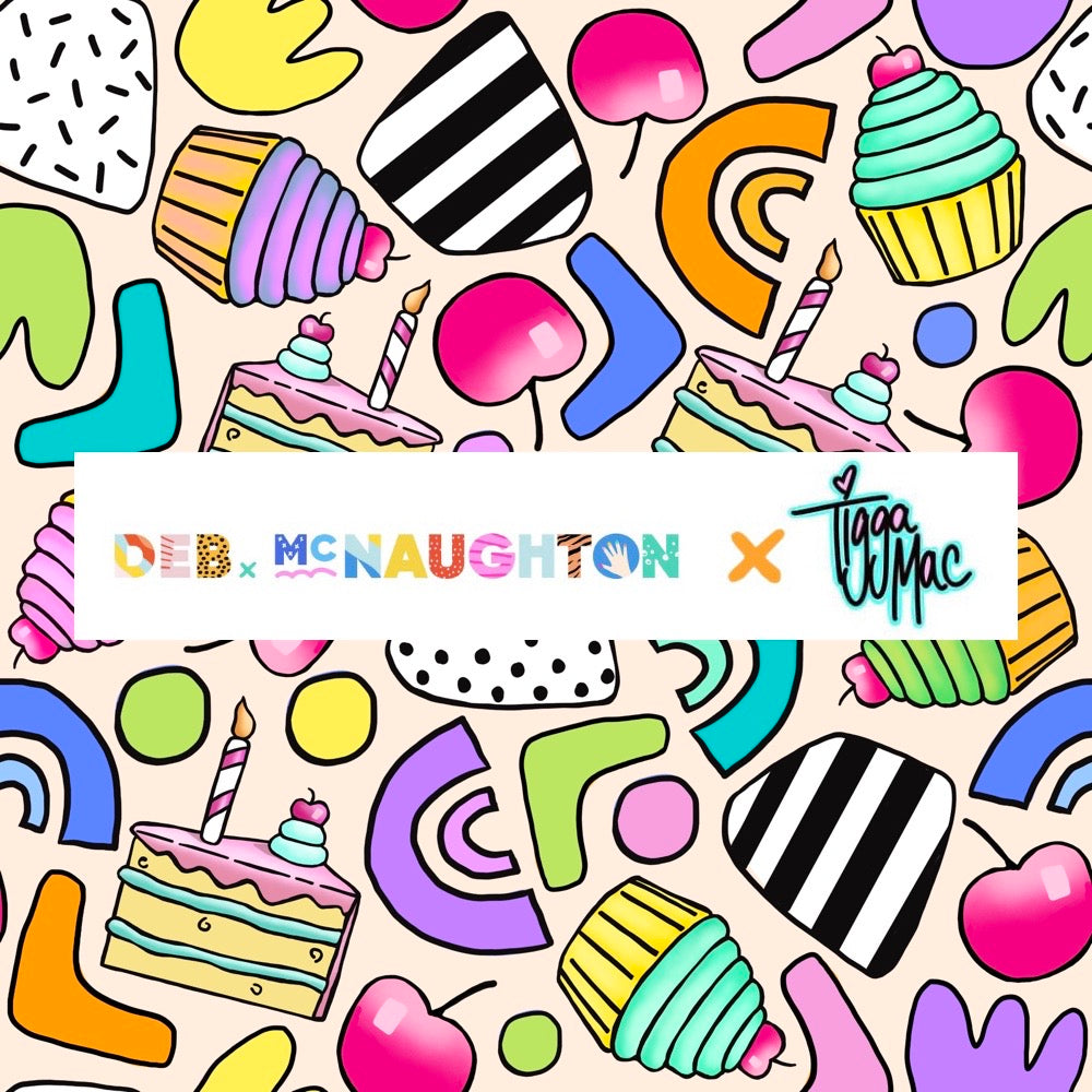 Tigga Mac Collection SWEET PARTY Licensed Artwork