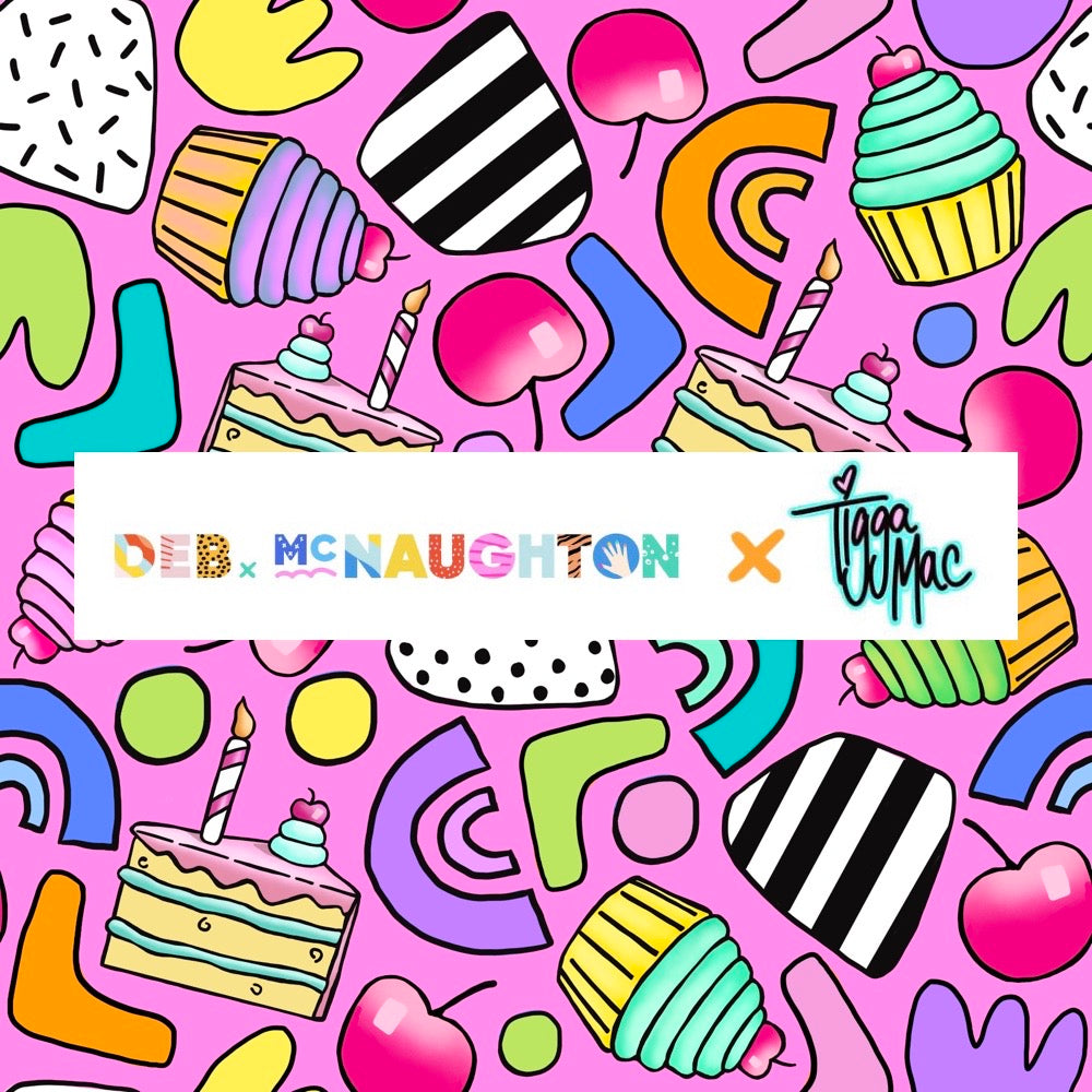 Tigga Mac Collection SWEET PARTY Licensed Artwork