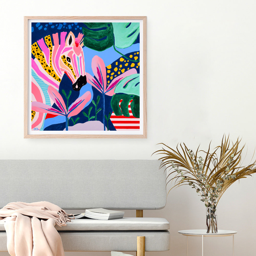 ZEBRA'S SONG - Limited Edition Print