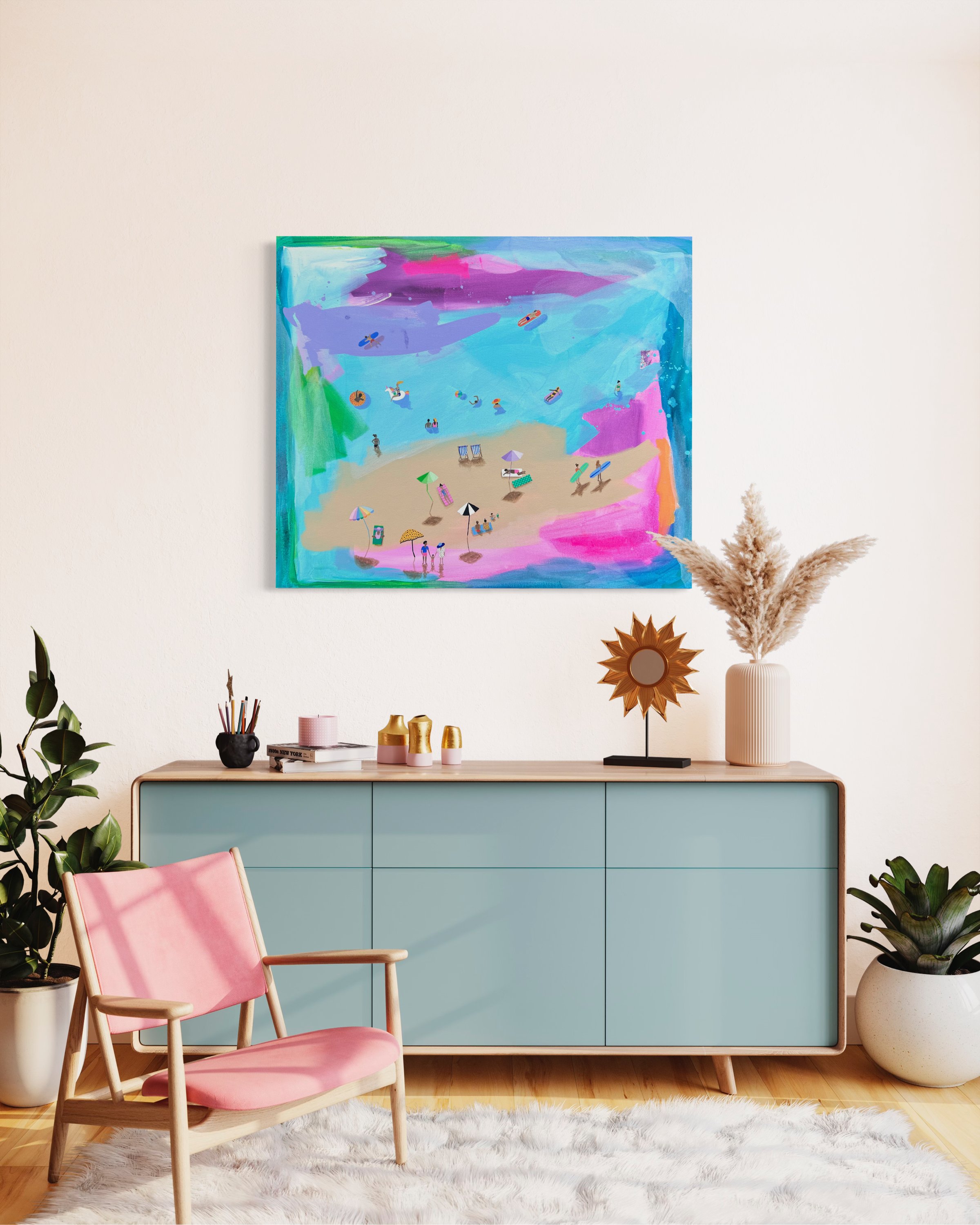 Beach Please - Original