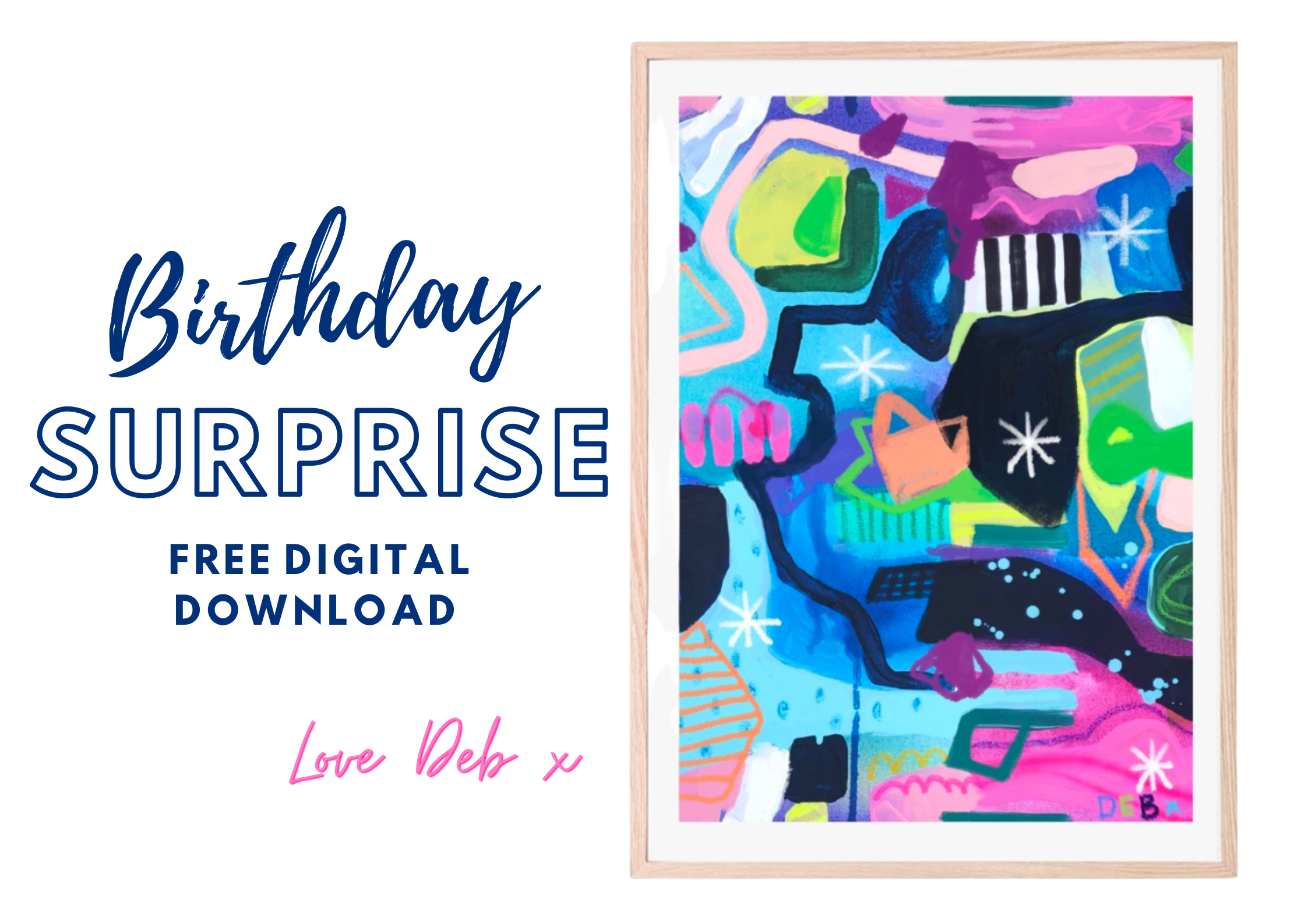 FREE Birthday Print 2021