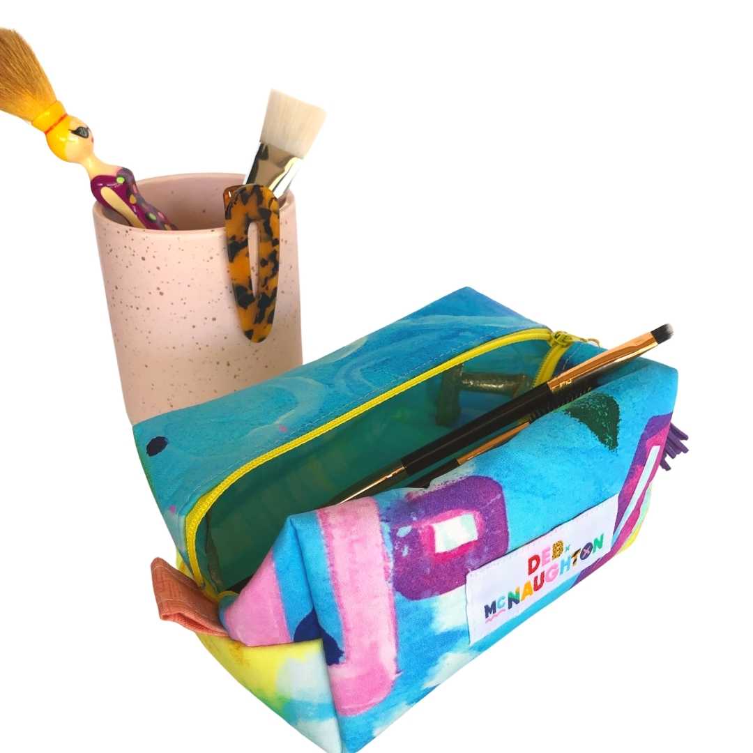 Deb McNaughton BOXY Cosmetic Bag