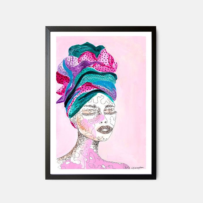 Deb McNaughton - Melbourne Artist - Limited Edition Art Print - Scribble - Melbourne - Aspendale