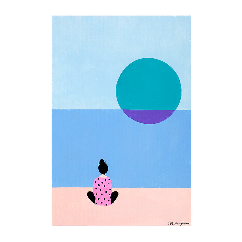 Deb McNaughton Artist - Limited Edition Art Print - Never Alone - Melbourne - Aspendale