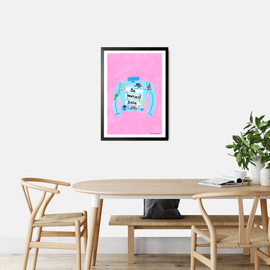 Deb McNaughton Artist - Original Print - Be Yourself Babe- Aspendale