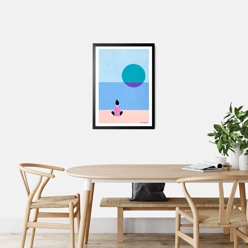 Deb McNaughton Artist - Original Art Print - Never Alone - Melbourne - Aspendale