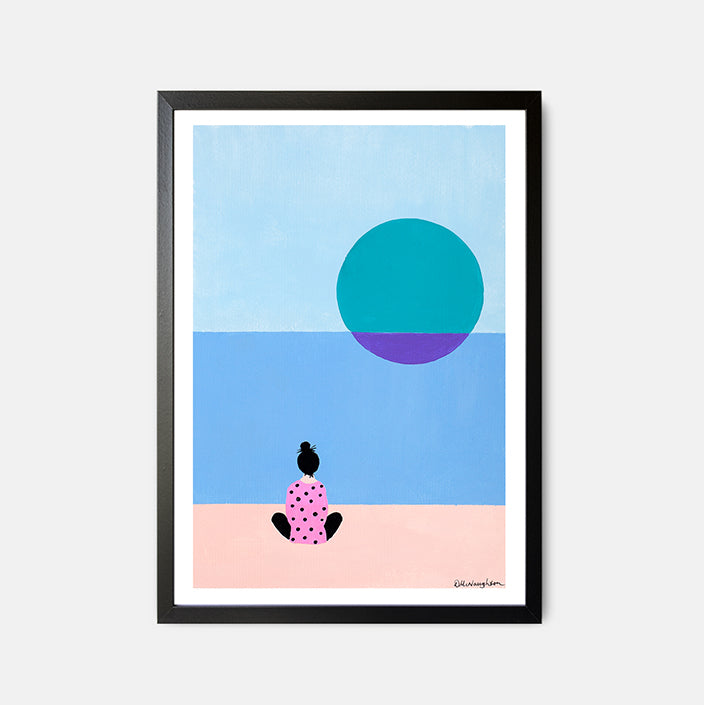 Deb McNaughton Artist - Original Art Print - Never Alone - Melbourne