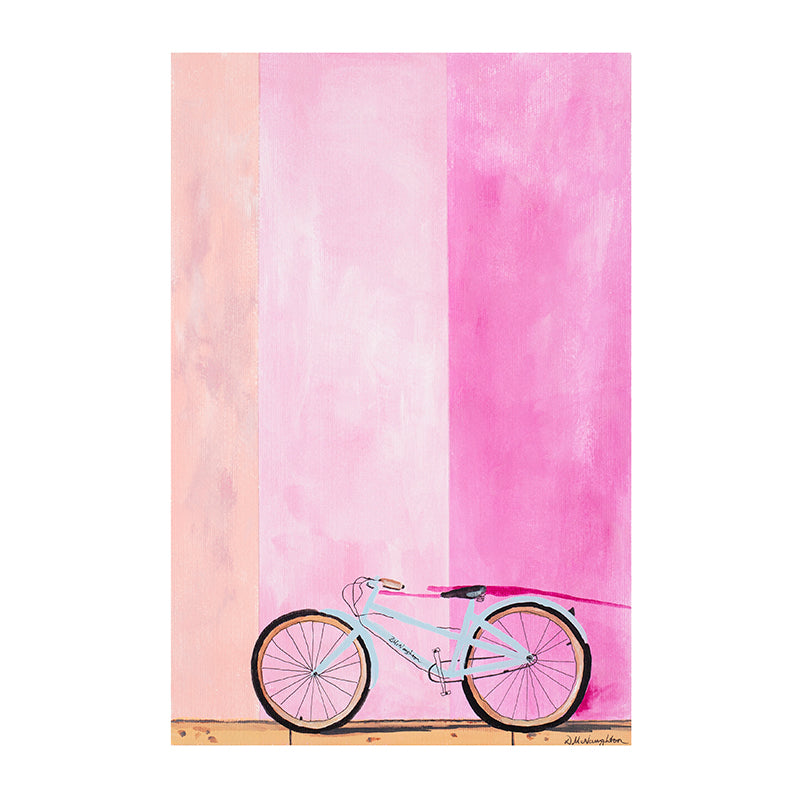 Deb McNaughton Artist - Fashion Art Print - Ridin Solo - Melbourne - Aspendale