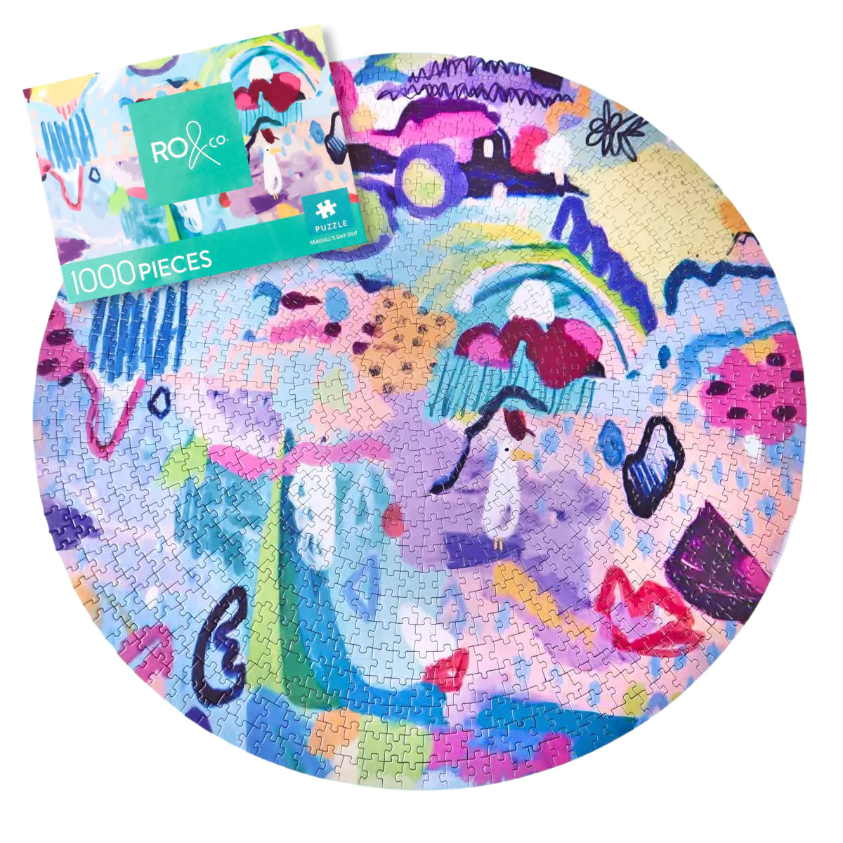 Ruby Olive Jigsaw Puzzle Seagull's Day Out