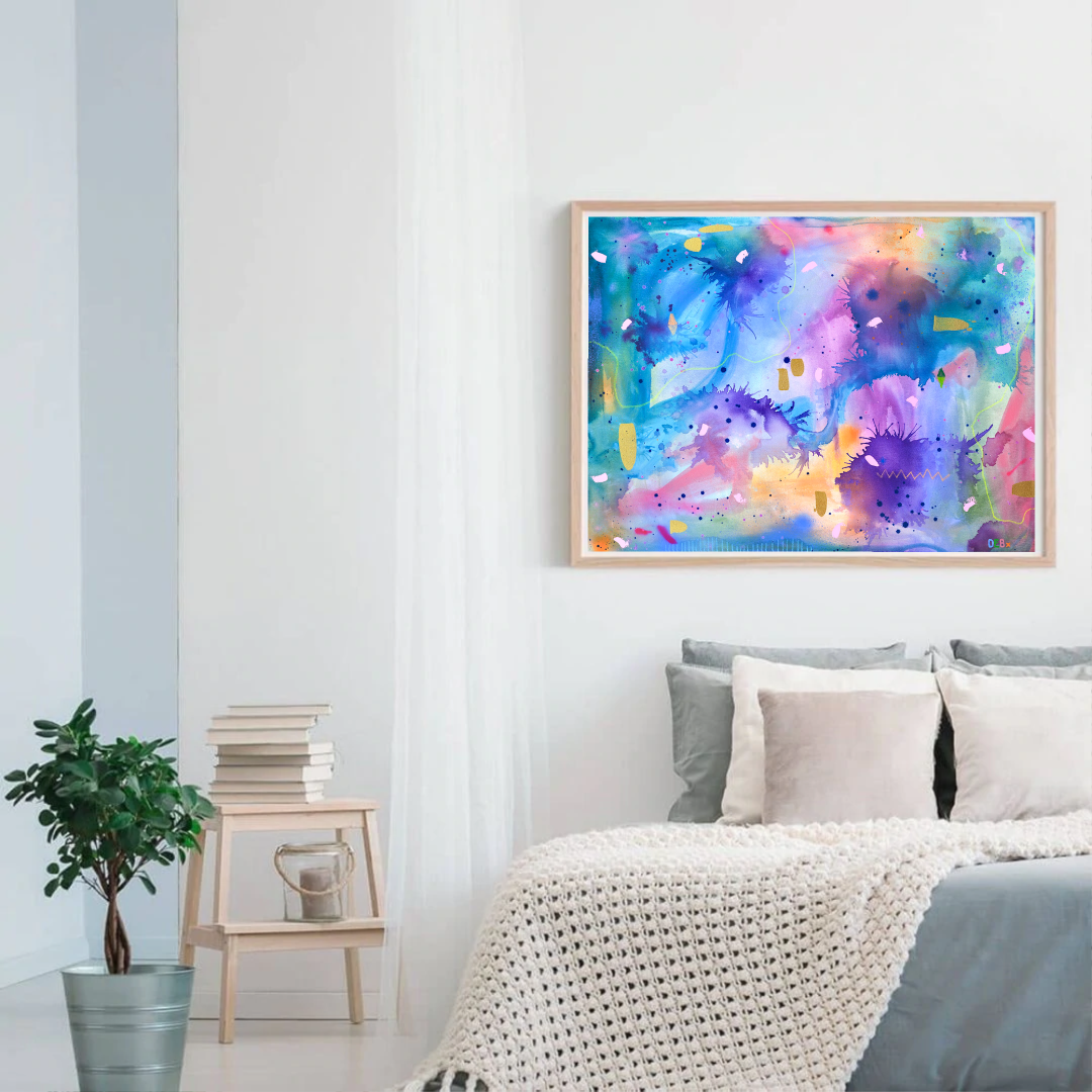 HAPPY BURST - Limited Edition Print