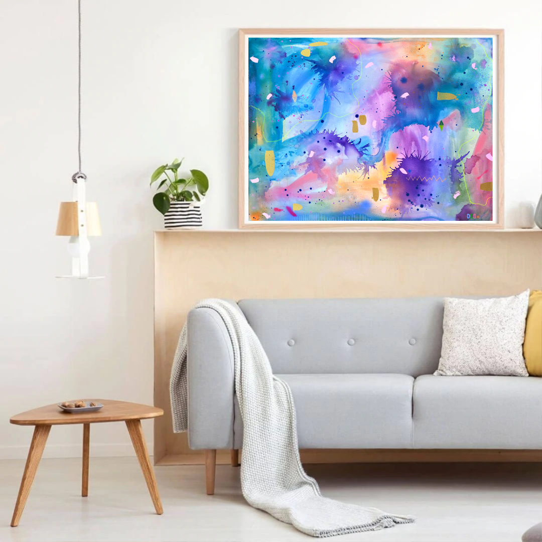 HAPPY BURST - Limited Edition Print