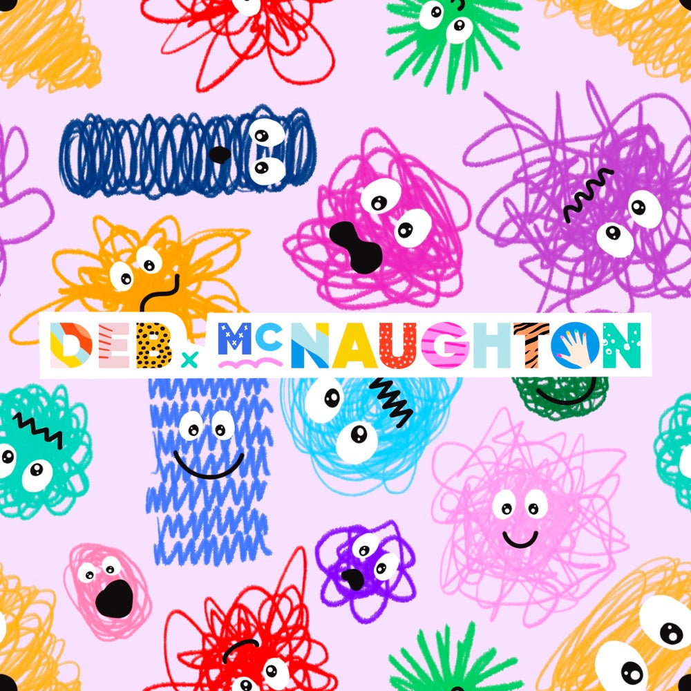 SCRIBBLE MONSTERS Licensed Artwork