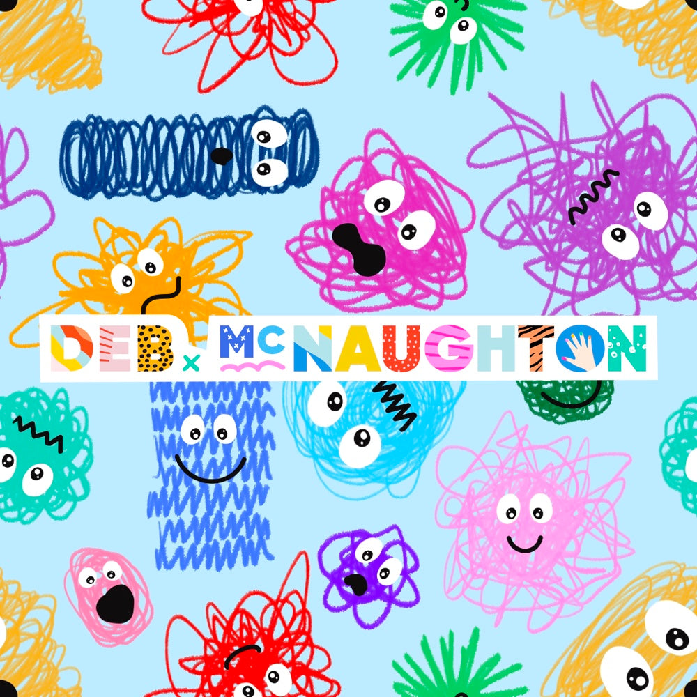 SCRIBBLE MONSTERS Licensed Artwork