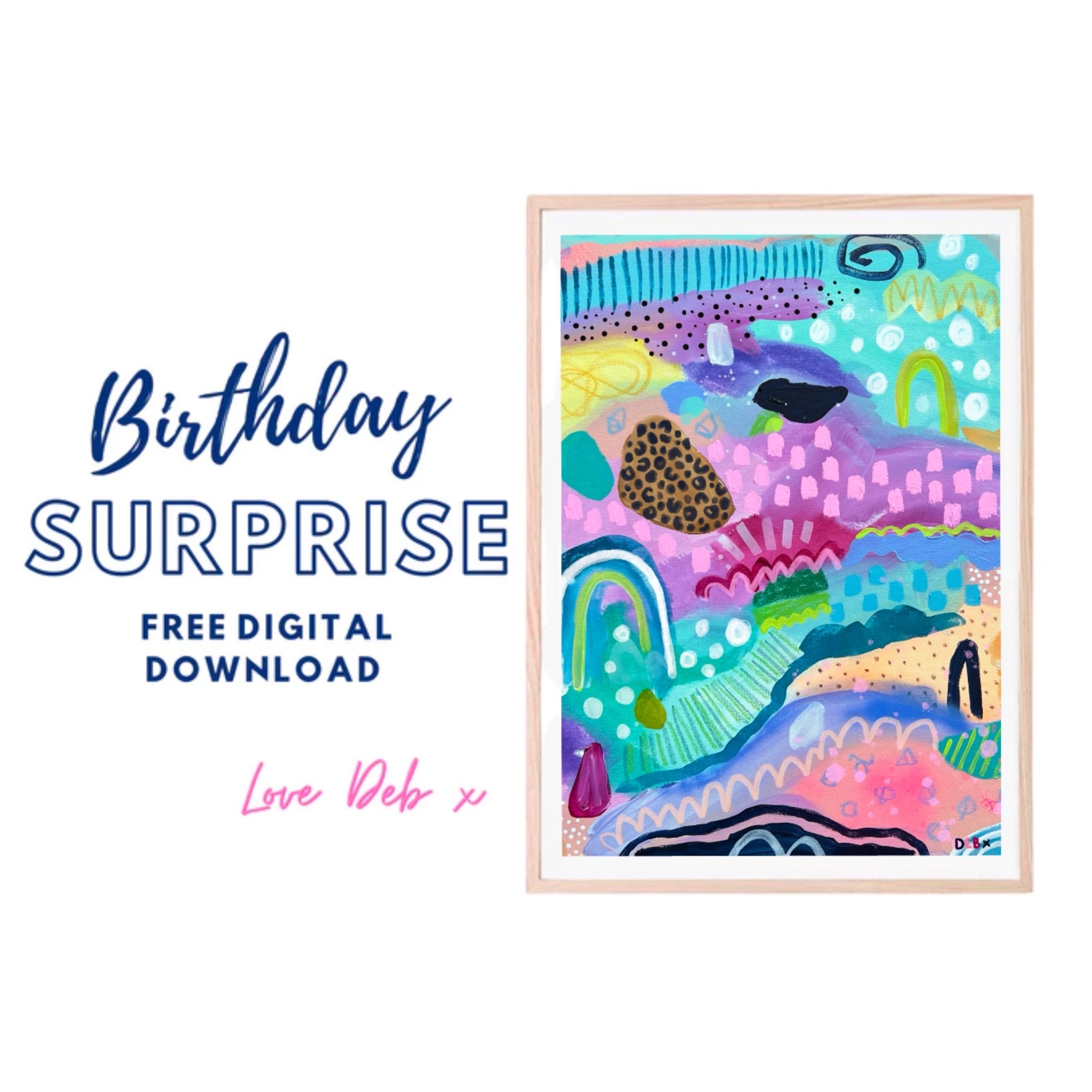 FREE Birthday Print 2022