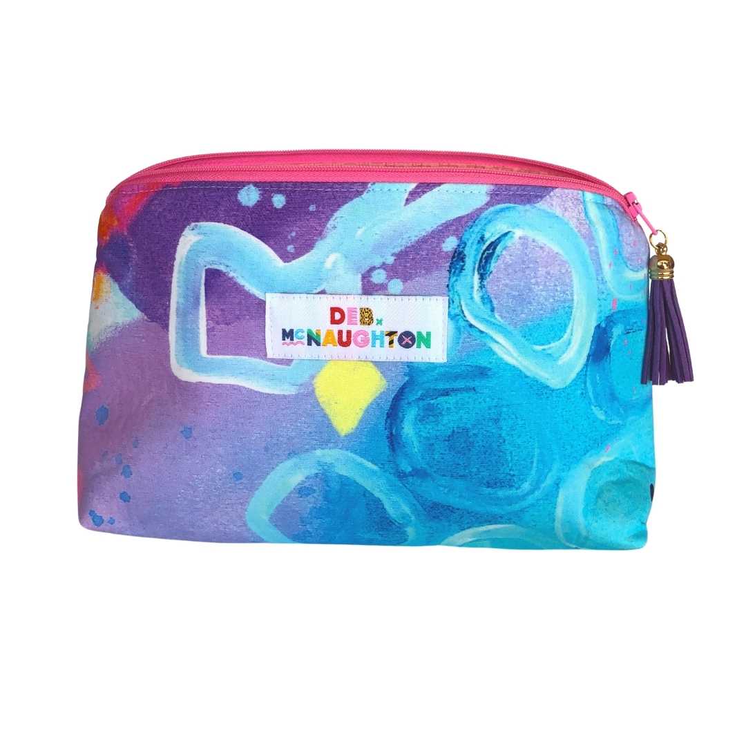 Deb McNaughton Large Cosmetic Bag