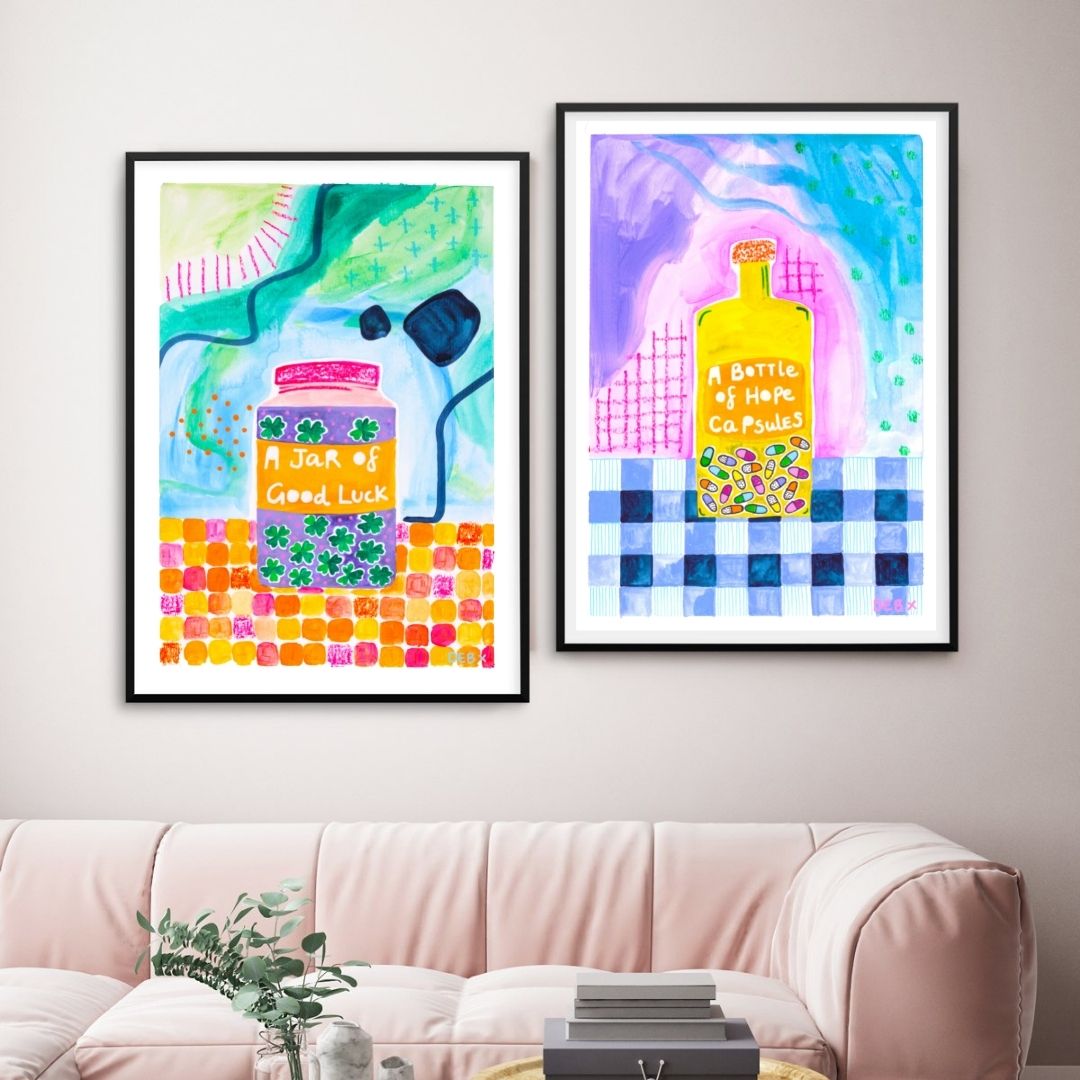 'HOPE' Original A3 Think Good Things Collection