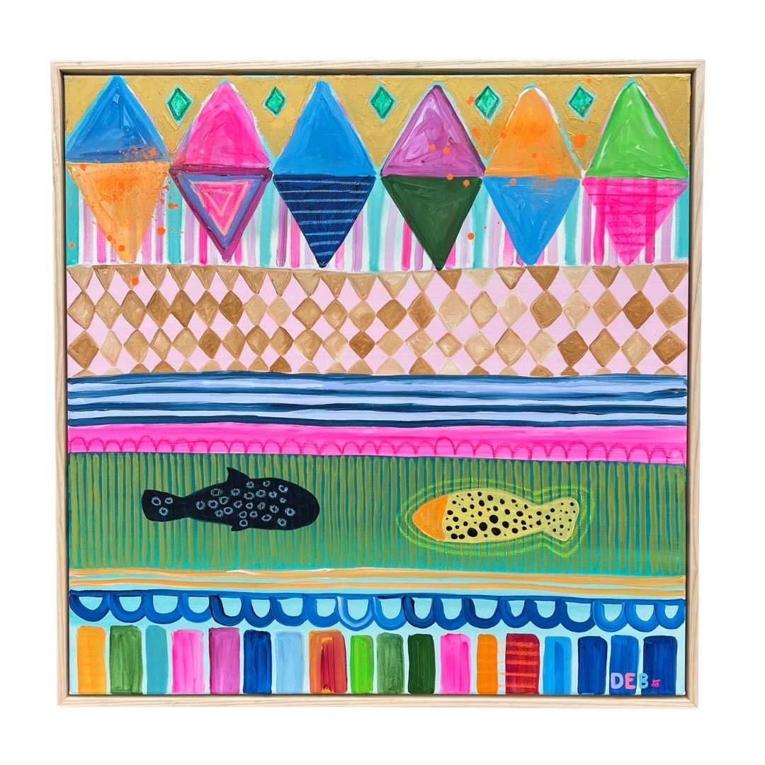 Fish on Vacation - Original