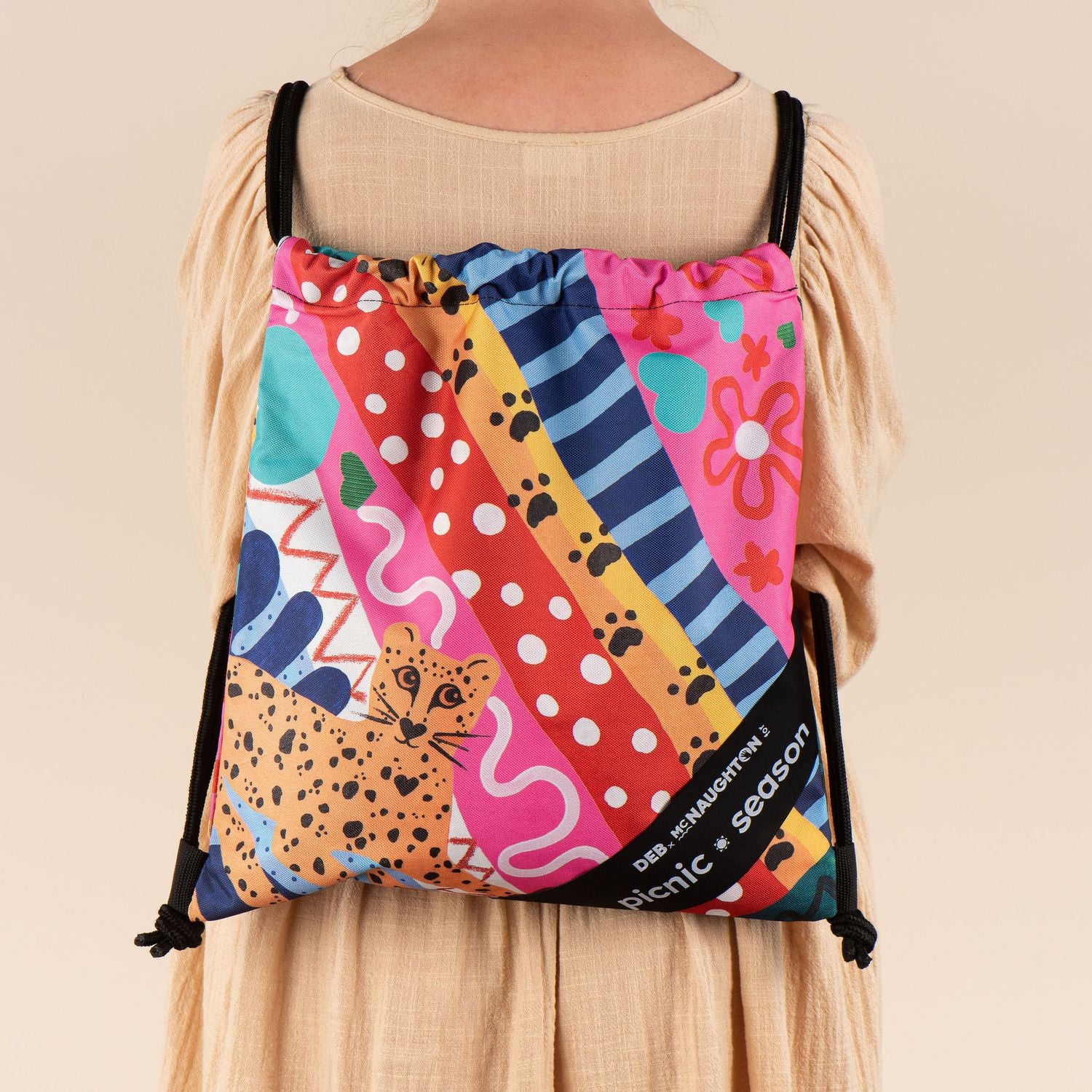 Picnic Season Leopard Love Story Picnic Blanket