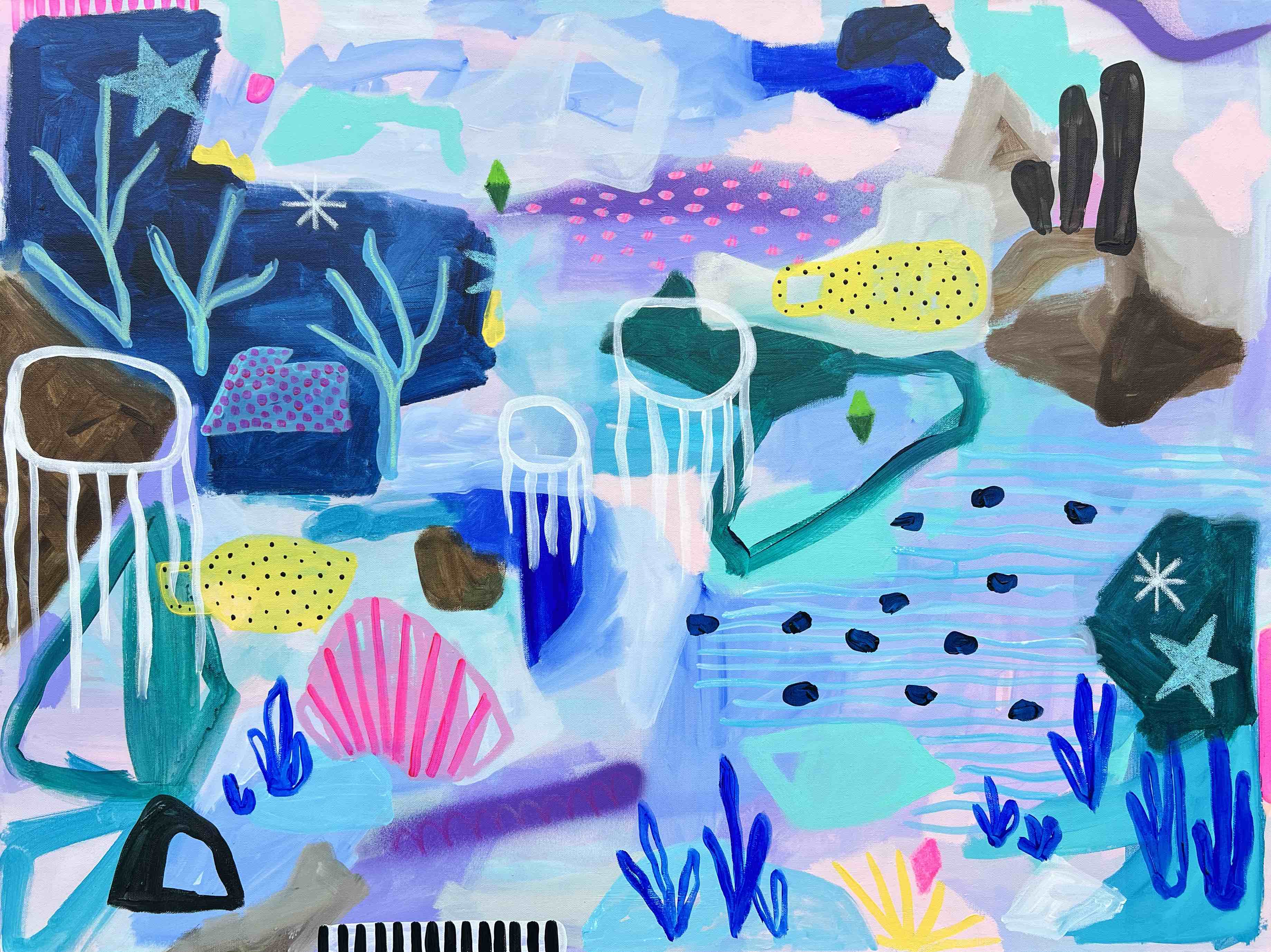 A Visit to the Aquarium  - Original