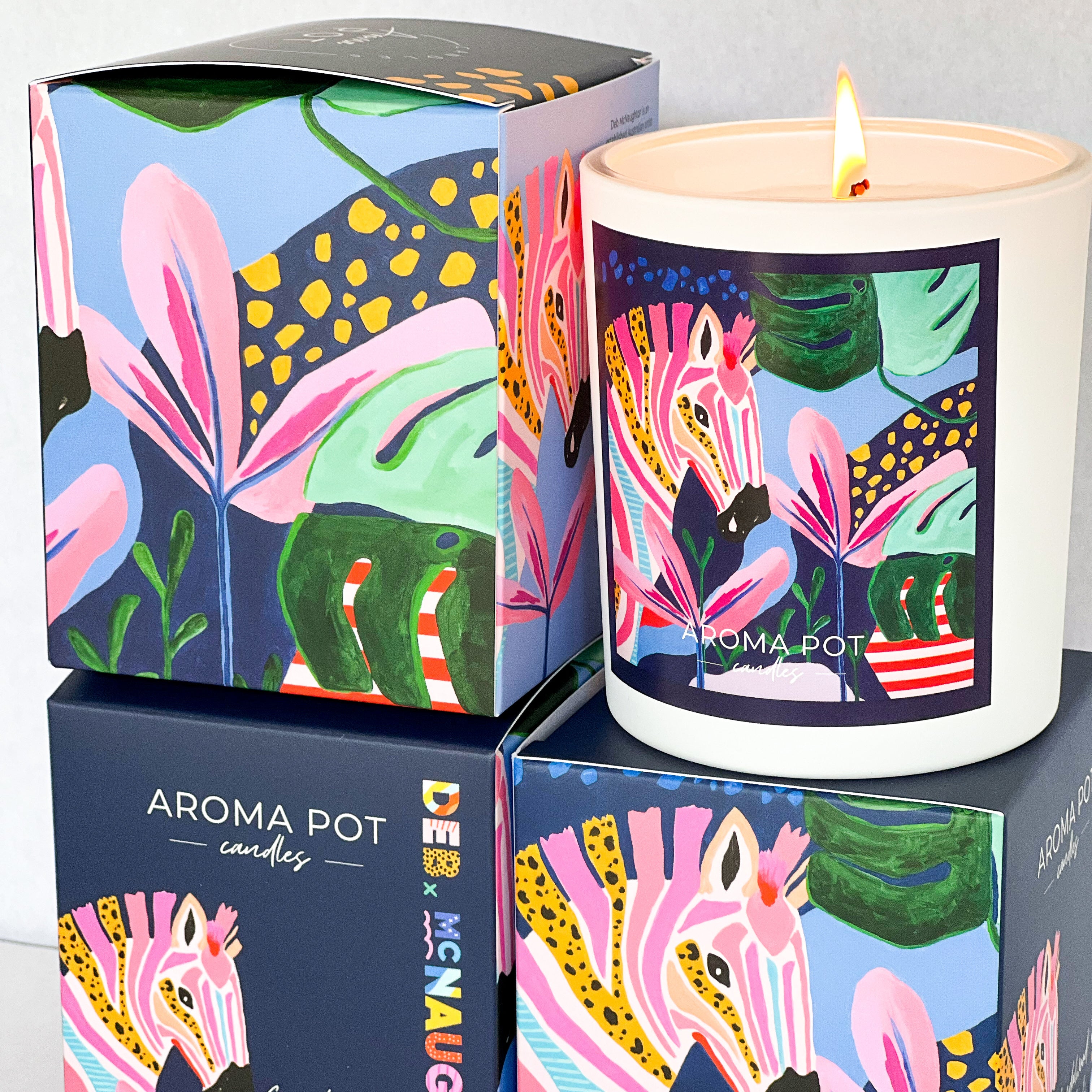 Aroma Pot Candles Sandalwood, Patchouli and Vanilla Candle