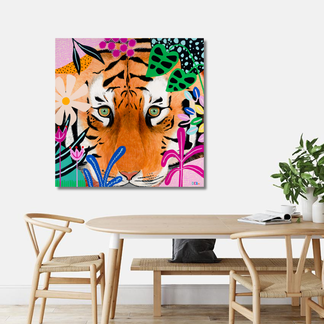 Exhibition Artwork - A Tiger Named Wombat